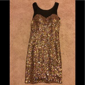 Sparkly holiday dress